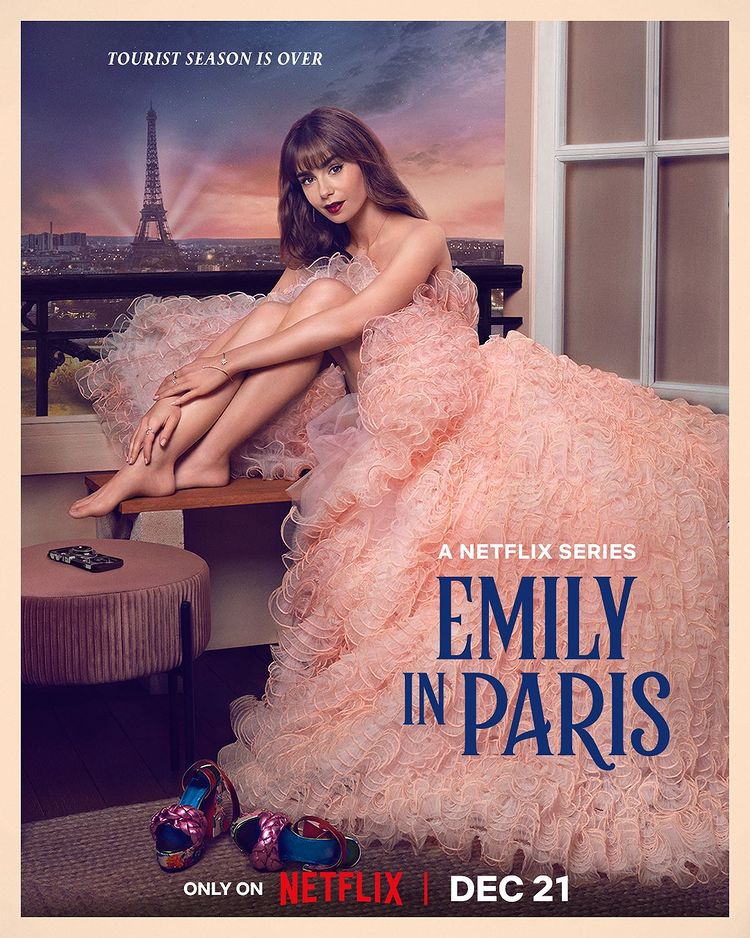 Netflix12月新片推薦【1】《Emily in paris》第3季 12月21日上架
