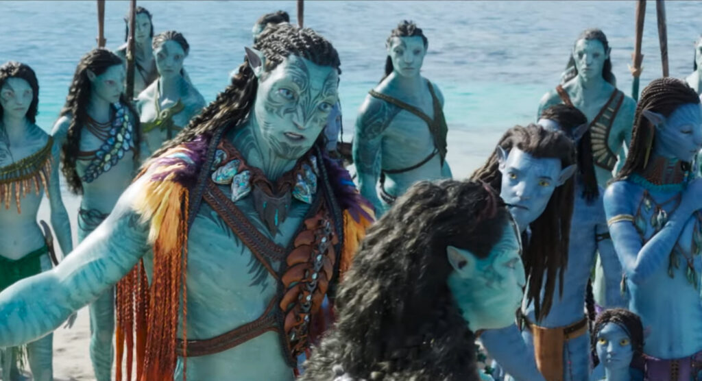 《阿凡達》2 男主角傑克·薩利（Jake）在第二季已經是潘多拉星球納美族一方部族的族長