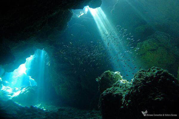 沖繩潛水景點｜2. 慶良間群島座間味島Nita洞窟