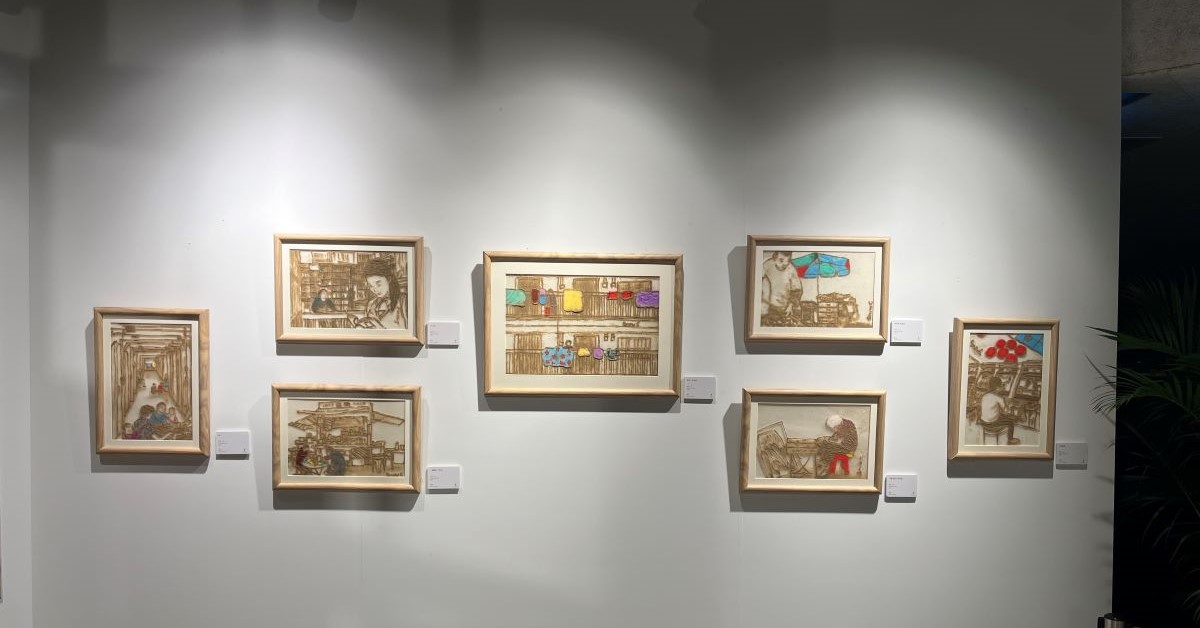 本地沙畫藝術家鍾雪「流沙下的溫度」作品展
